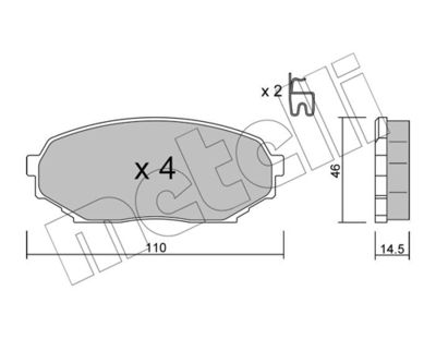 SET PLACUTE FRANA FRANA DISC