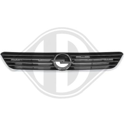DIEDERICHS 1805040 Решетка радиатора для OPEL ASTRA G Фургон/универсал (F70)