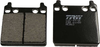 Zestaw klocków hamulcowych, hamulce tarczowe TRW MCB63