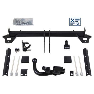 Zestaw zaczepu przyczepy RAMEDER 104487