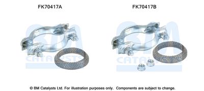 Монтажен комплект, изпускателна тръба BM Catalysts FK70417