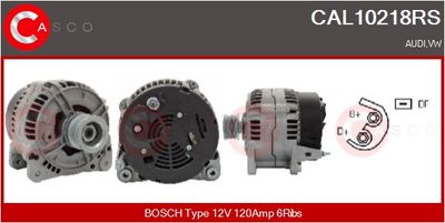 GENERATOR / ALTERNATOR CASCO CAL10218RS