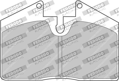 BREMSBELAGSATZ SCHEIBENBREMSE FERODO RACING FCP451R 1