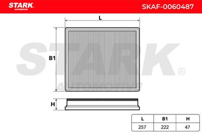 въздушен филтър STARK SKAF-0060487