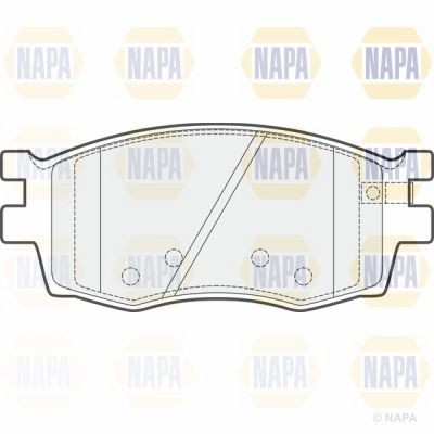 Brake Pad Set NAPA NBP1368