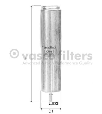 FILTRU COMBUSTIBIL DAVID VASCO C450 1