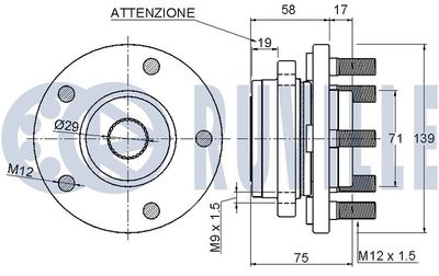 SET RULMENT ROATA RUVILLE 220537 1