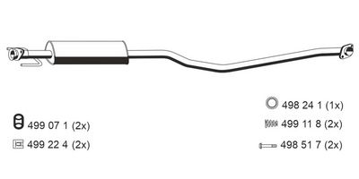 MITTELSCHALLDäMPFER