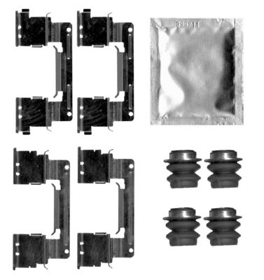 ZUBEHöRSATZ SCHEIBENBREMSBELAG