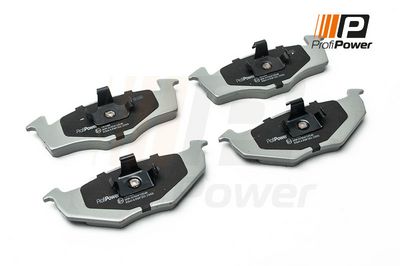 stabdžių trinkelių rinkinys, diskinis stabdys 1B1066 ProfiPower