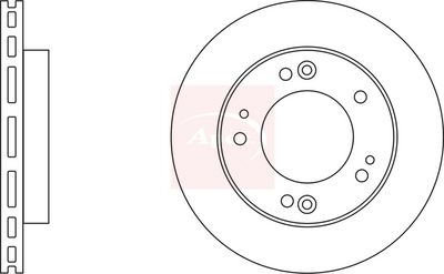 APEC Brake Disc DSK2054