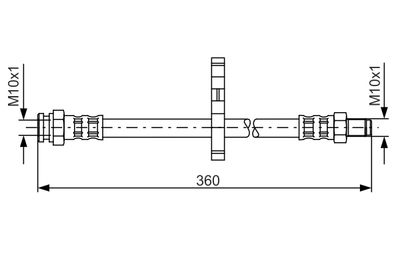 Brake Hose 1 987 481 061