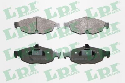 Комплект тормозных колодок, дисковый тормоз LPR 05P1356 для CHRYSLER SEBRING