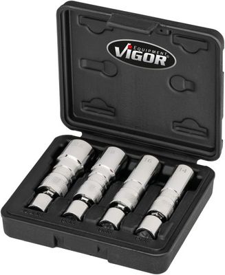 Vigor - Sada kľúčov na sviečky 4ks