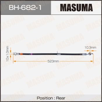 Тормозной шланг MASUMA BH-682-1 для LEXUS RX