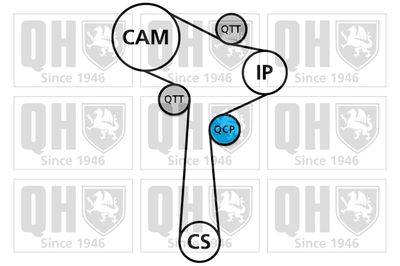 SET CUREA DE DISTRIBUTIE QUINTON HAZELL QBK899 1