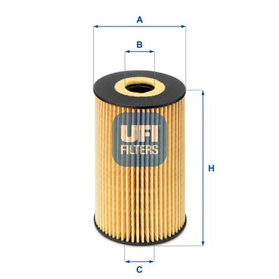 Масляный фильтр UFI 25.106.00 для VW AMAROK