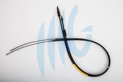 Тросик, cтояночный тормоз RICAMBIFLEX GM 01380784 для CITROËN ZX