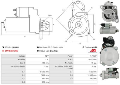 STARTER AS-PL S6548S 4