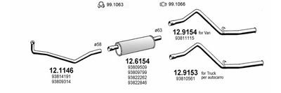 Układ wydechowy ASSO ART0783