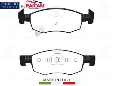 AKRON-MALÒ 28481249OE Тормозные колодки и сигнализаторы для OPEL CORSA E Фургон/хетчбэк (X15) 1.3 CDTI (08) AKRON-MALÒ 28481249OE Тормозные колодки и сигнализаторы для OPEL CORSA E Фургон/хетчбэк (X15) 1.3 CDTI (08)