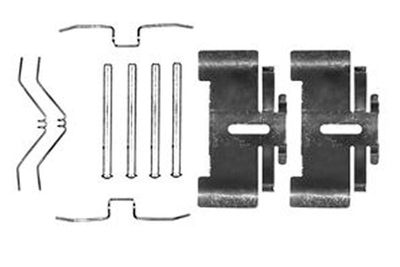 Комплектующие, колодки дискового тормоза TRW PFK149 для DAIHATSU CHARMANT