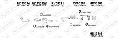 ABGASANLAGE VENEPORTE 330053