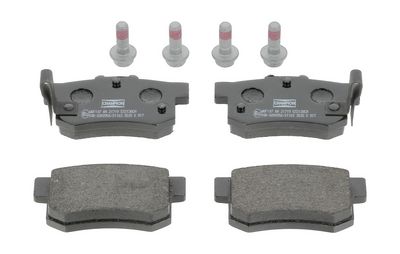 BREMSBELAGSATZ SCHEIBENBREMSE CHAMPION 572138CH