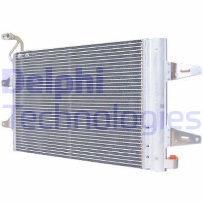 DELPHI TSP0225508 Радиатор кондиционера  для SKODA FABIA (Шкода Фабиа)