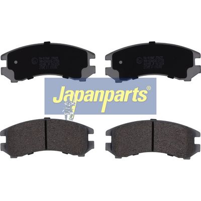 JAPANPARTS Stabdžių trinkelių rinkinys, diskinis stabdys