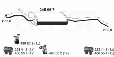 MITTELSCHALLDäMPFER