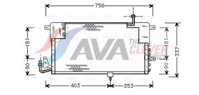 KONDENSATOR KLIMAANLAGE