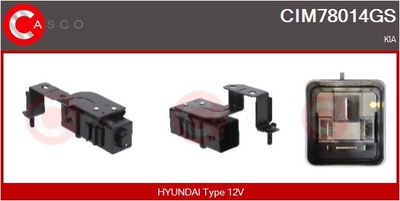 RELEU INSTALATIA DE COMANDA BUJII INCANDESCENTE CASCO CIM78014GS