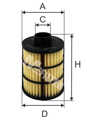 Polttoainesuodatin M-FILTER DE 3118
