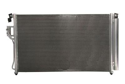 A/C condensator (met droger) past: HYUNDAI SANTA FÉ II 2.2D/2.7 03.06-12.12