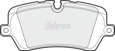 Fahren Brake Pad Set, disc brake FBP3737