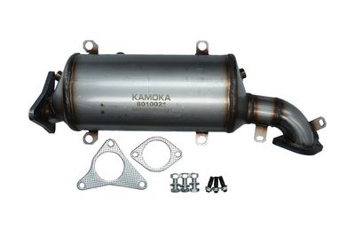 Suodžių / kietųjų dalelių filtras, išmetimo sistema