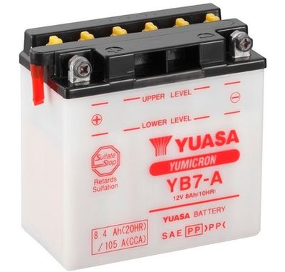 Batteri YUASA YB7-A