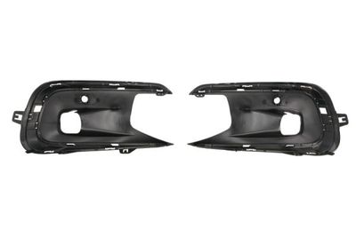 Voorbumper afdekking Voor Links/Rechts (2 st. set, met mistlampgaten, met parkeersensor gaten) past: CITROEN C4 GRAND PICASSO II, C4 PICASSO II 05.16-