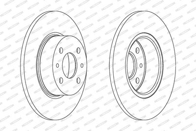 DISC FRANA FERODO DDF066C 1