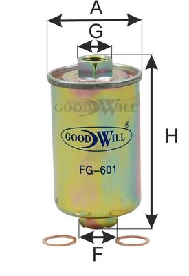 FG 601 GOODWILL Топливный фильтр