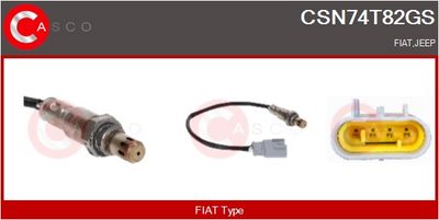 SONDA LAMBDA CASCO CSN74T82GS