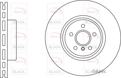 Brake Disc APEC DSK3256B