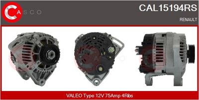 GENERATOR / ALTERNATOR CASCO CAL15194RS