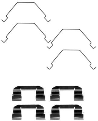 Комплектующие, колодки дискового тормоза HELLA 8DZ 355 203-691 для MAZDA PREMACY