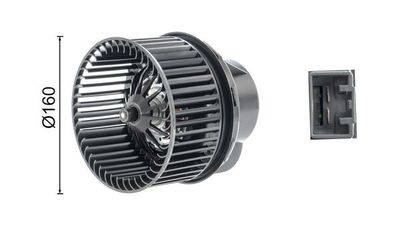 VENTILATOR HABITACLU MAHLE AB242000P 9