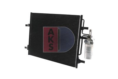 AKS DASIS 222012N Радиатор кондиционера  для VOLVO V60 (Вольво В60)