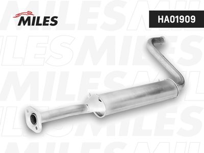 MILES HA01909 Глушитель выхлопных газов  для LADA SAMARA седан (21099, 2115) 1300