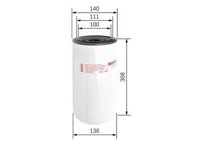 Oljefilter BOSCH 0 451 403 208