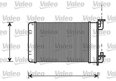 VALEO 812238 Радіатор пічки для BMW (Бмв)